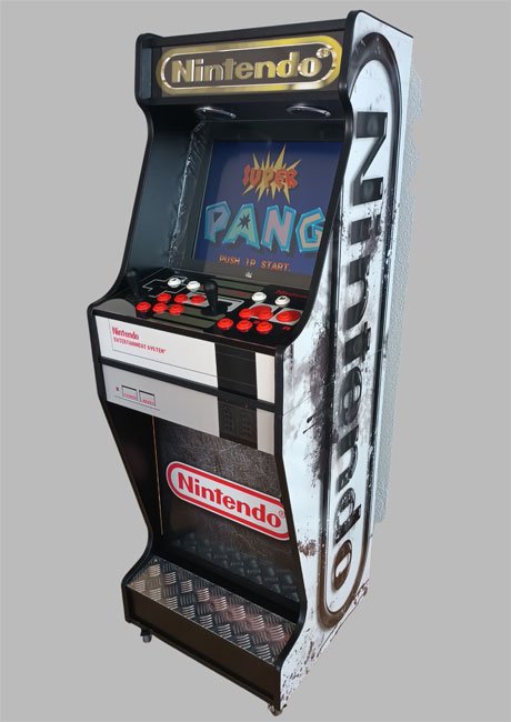 Máquina recreativa Patrystation Arcade Modelo Vexillum 2 piezas 2.800 Juegos - imagen 2